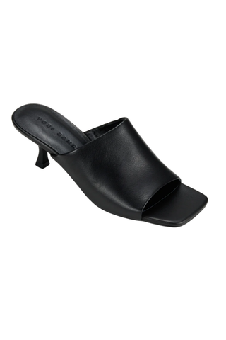 Wren Square Toe Kitten Heel Mule