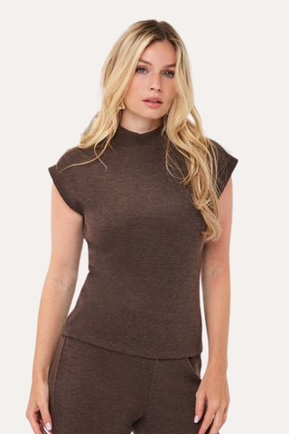 Sweater Slv/Lss Mockneck