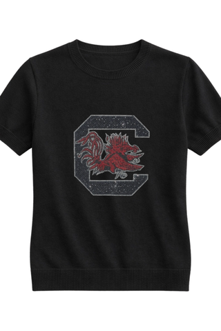 South Carolina Short Sleeve Sweater