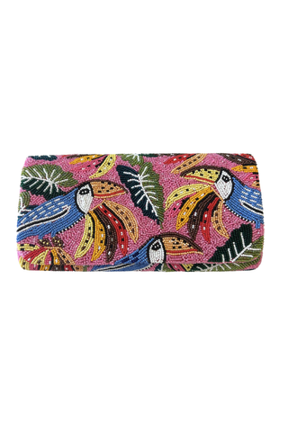 Felicia Beaded Clutch