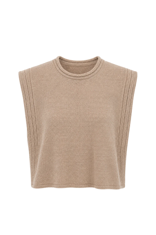 Imogen Top - Light Taupe