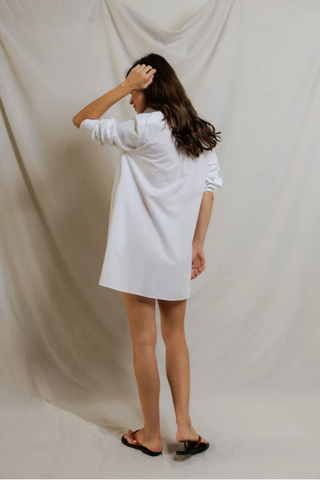 Felicia Poplin Shirt Dress