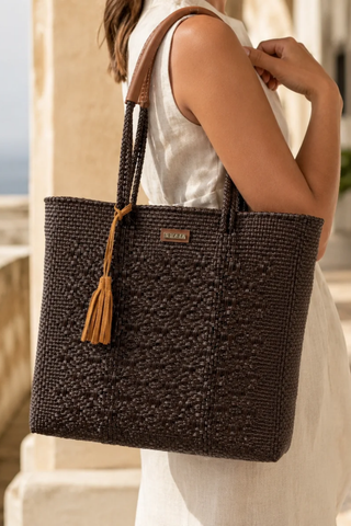 Shoulder Tote Multi Diamond