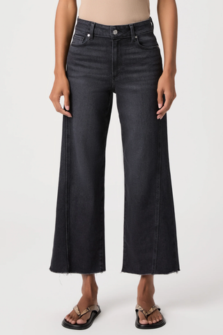 Anessa Twisted Outseam Panel Raw Hem
