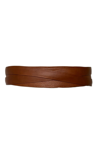 Midi Wrap Belt – Whiskey | Adjustable One-Size