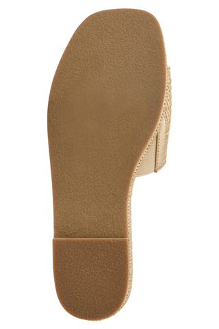 Bay Flatform - Metallic Raffia