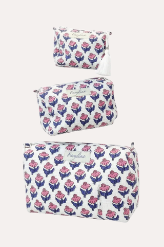 Toiletry Set - Pink & Blue