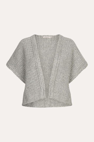 Cardigan Gilet - Light Grey