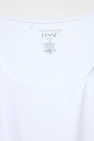 Evie Scoop Neck Tank - White