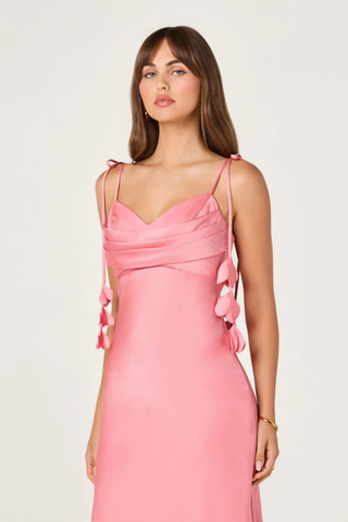 Hera Satin Maxi Dress