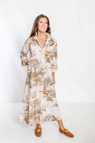 Maple Field & Feather© Ruthie Shirt Dress Long