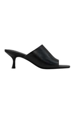 Wren Square Toe Kitten Heel Mule