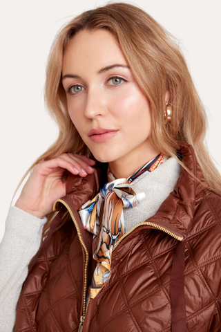 Luxe Quilted Poncho