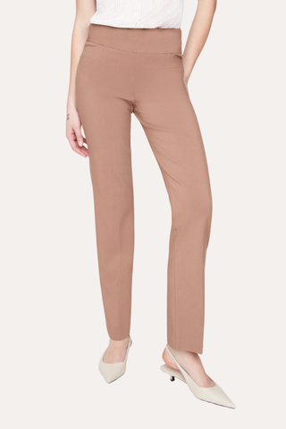 Pull-On Straight Leg Pants
