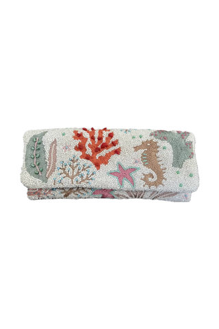 Ashlyn Beaded Clutch