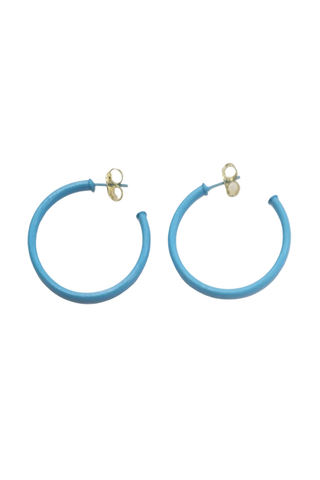Painted Petite Everybody's Favorite Hoops | Blue