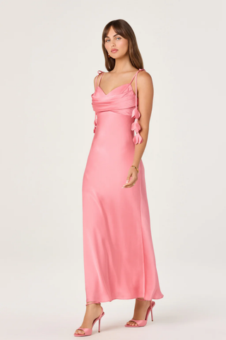 Hera Satin Maxi Dress