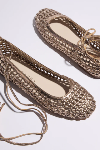 Sadie Ballet Flat Woven