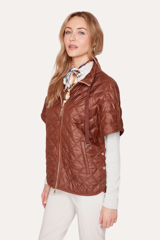 Luxe Quilted Poncho