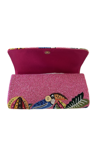 Felicia Beaded Clutch