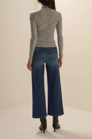 Ruby High Rise Wide Leg Straight Pant