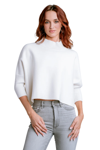 Aja Sweater - White