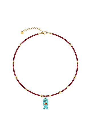 Lainie Fish Pendant Necklace