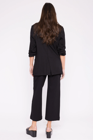 Ponte Straight Leg Pant: Cropped