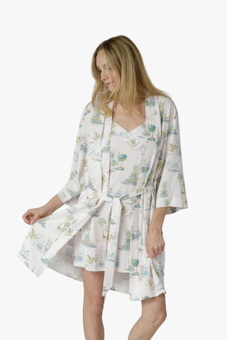 Charleston Watercolor Robe