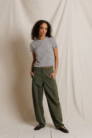 Stripe SS Vintage Crew