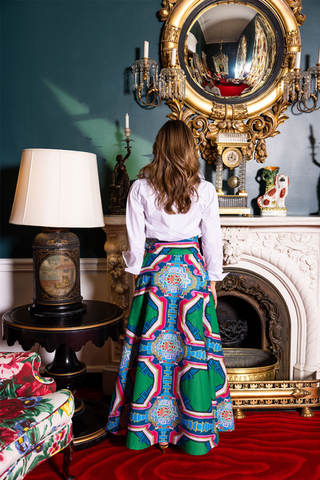 Portico© Brady Wrap Maxi Skirt