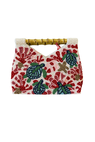 Cam Beaded Purse
