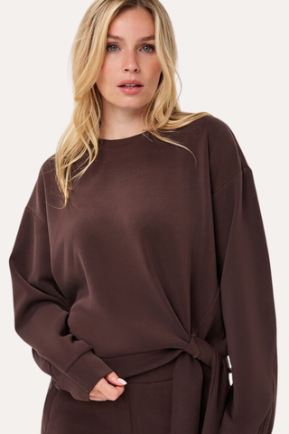 Sweater Modal Knot Detail