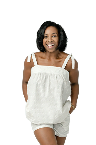 Dobby Day Bridal Cami Short