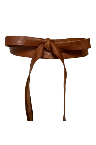 Midi Wrap Belt – Whiskey | Adjustable One-Size