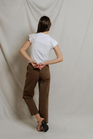 Porter Supima Cap Sleeve Tee