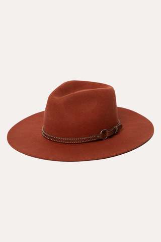 Wool Fedora with Pinch Crown by FRYE