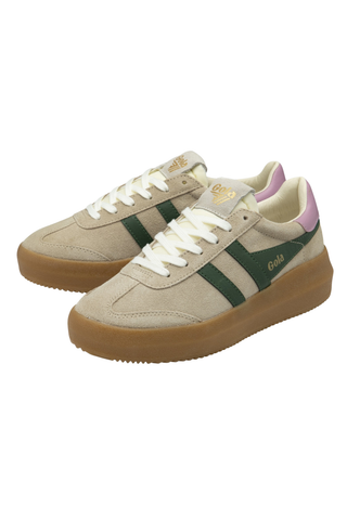Athena Sneakers - Bone/Evergreen/Candy/Gum