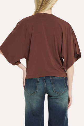Ginger Mix-Media Dolman Tee