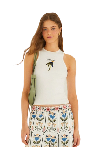 Tucanissimo Embroidered Tank Top