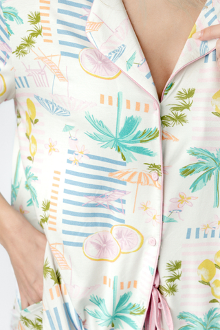 Summer Lovin Modal Short Pajama Set