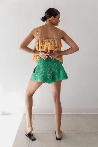 Flared Shorts