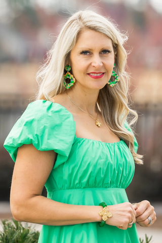 Green Glass with Andrea