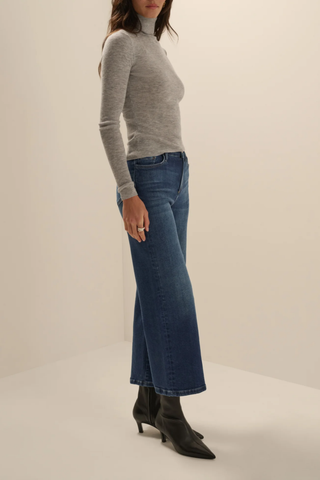 Ruby High Rise Wide Leg Straight Pant