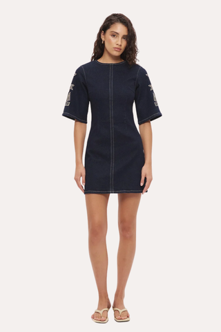 Cora Denim Mini Dress