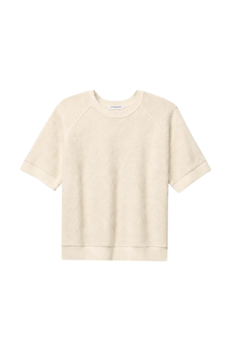 Ziggy Reverse Fleece Short Sleeve Crewneck Tee