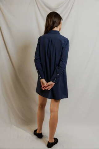 Felicia Poplin Shirt Dress