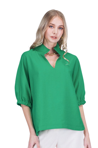Green Collar Top