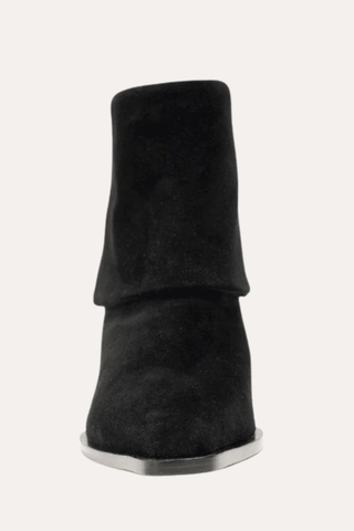 Majo - Black Suede Bootie
