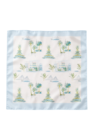 Charleston Watercolor Scarf